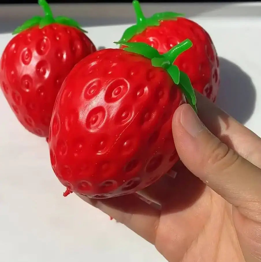 Squishies realistas de frutas y verduras