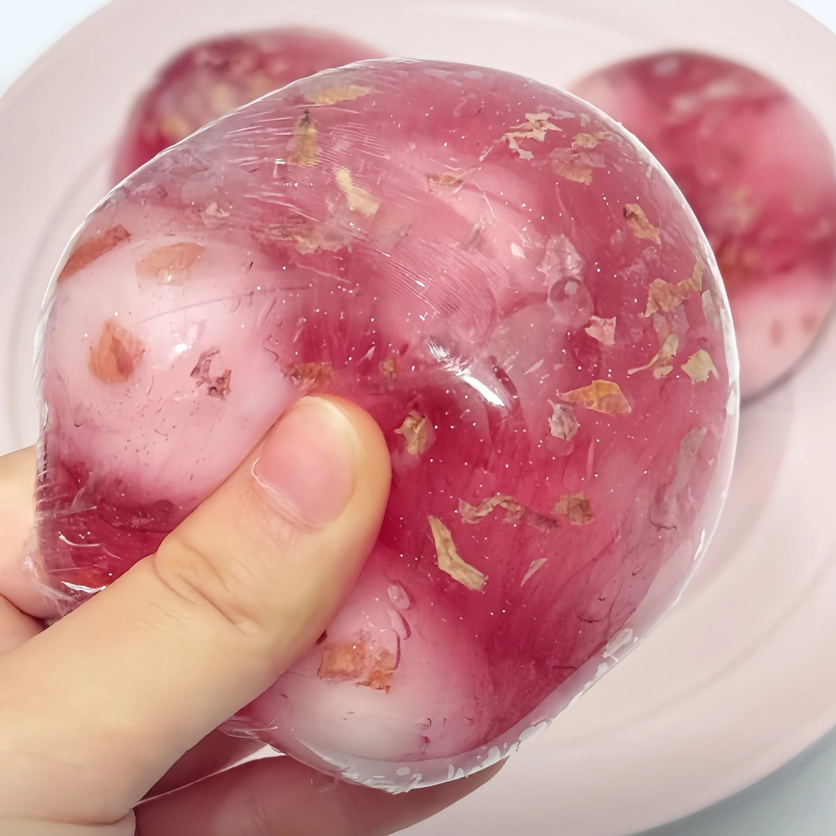 Crunchy Crust Fruit Ice Bread ASMR Squishy Toy