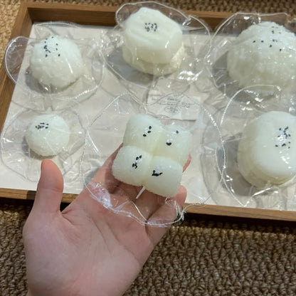 Squishies artesanales de arroz y foca