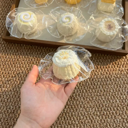 Mini squishies artesanales de tartas y postres