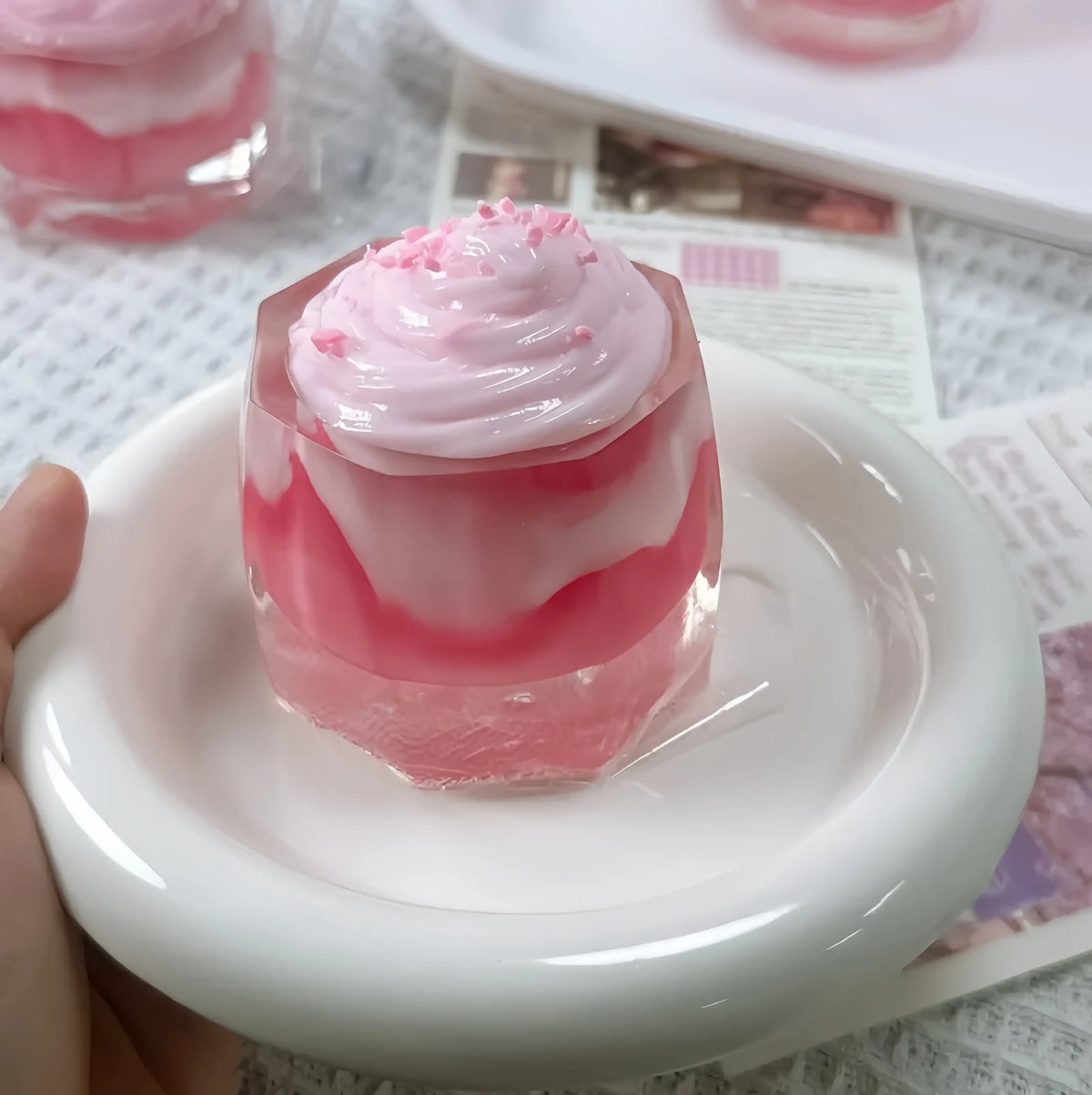 Squishies de silicona de frutas y bubble tea