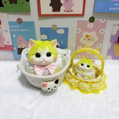 Squishy de gato gordito de silicona