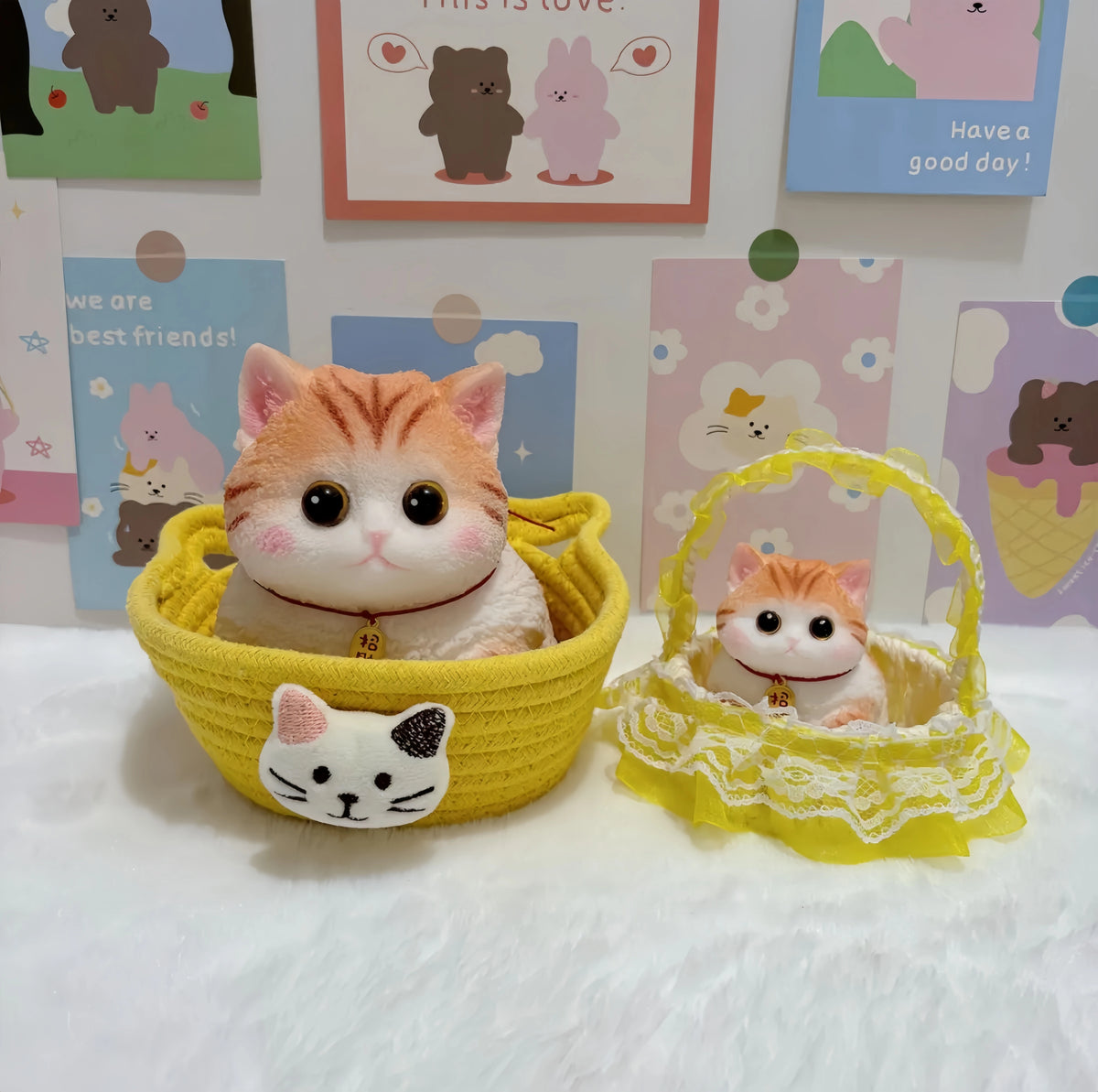 Squishy de gato gordito de silicona