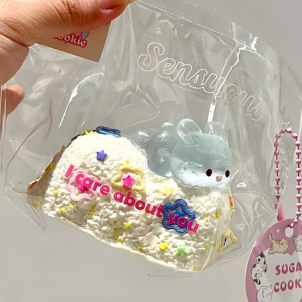 Squishies de conejitos de silicona