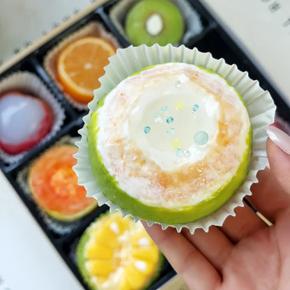 Premium Realistic Fruit Squishy Gift Box – Slow Rising Sensory Toy