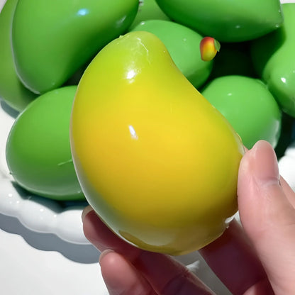 Squishies artesanales de frutas realistas