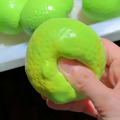 Squishies artesanales de frutas realistas