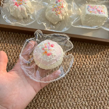 Mini squishies artesanales de tartas y postres