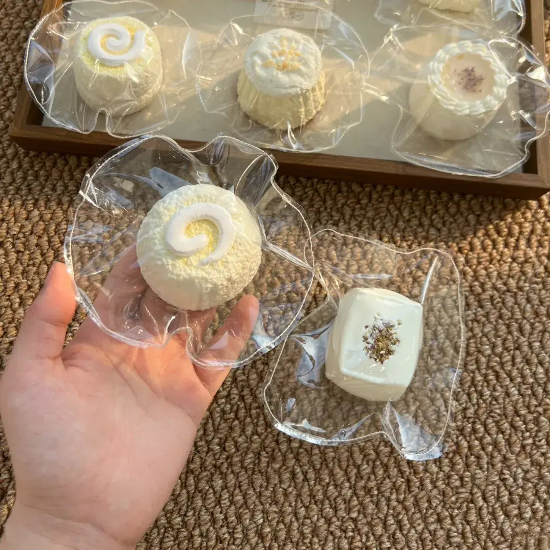 Mini squishies artesanales de tartas y postres