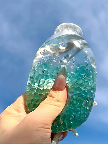 Squishies CHIBOKI de botellas cristalinas