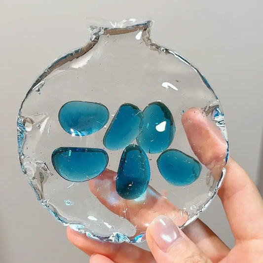 
Squishy artesanal de bolsa de gelatina transparente
