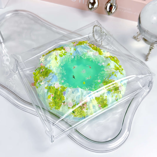
Squishy transparente Butterfly Pool