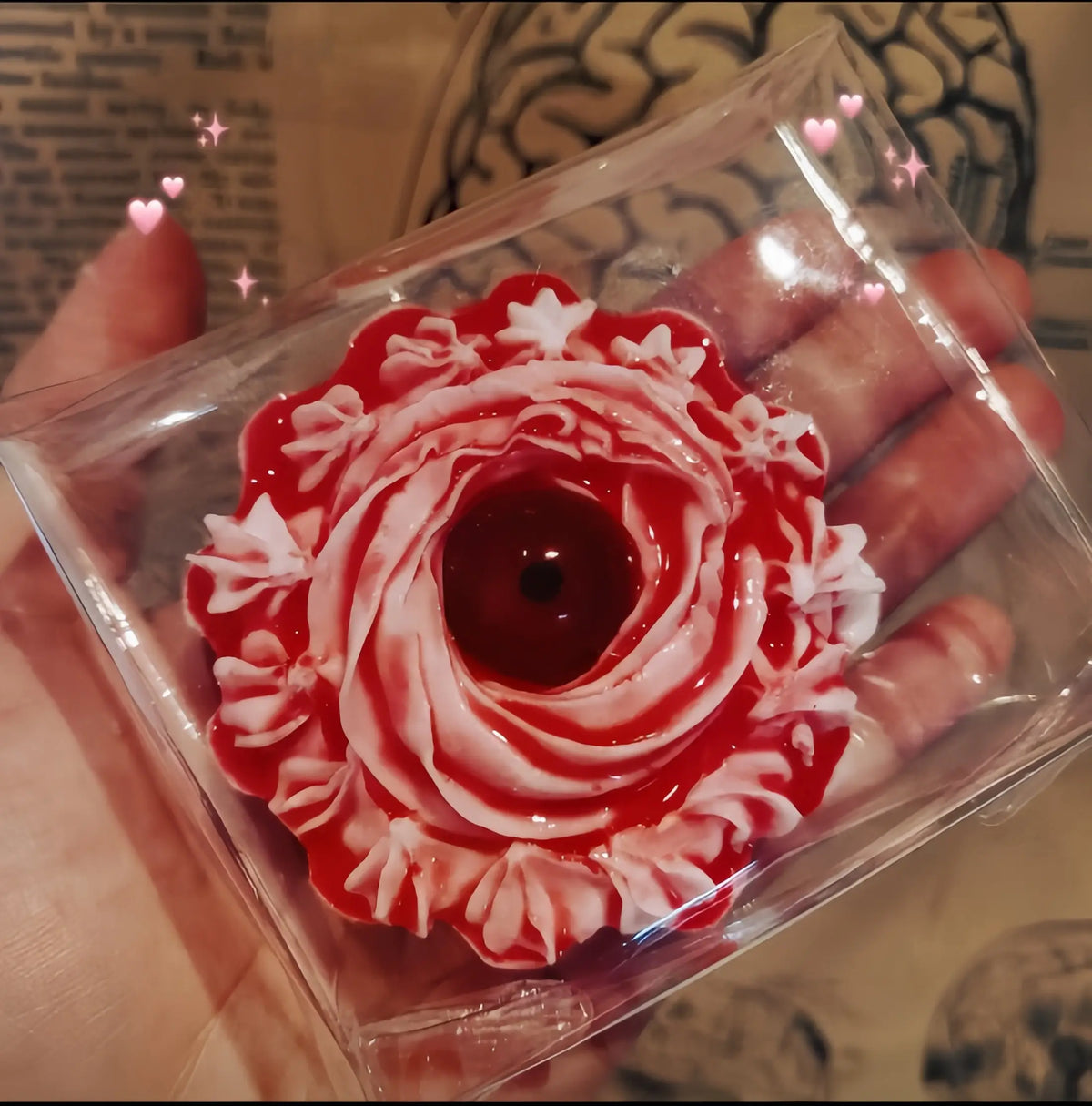 Squishies artesanales de horror y motivos macabros