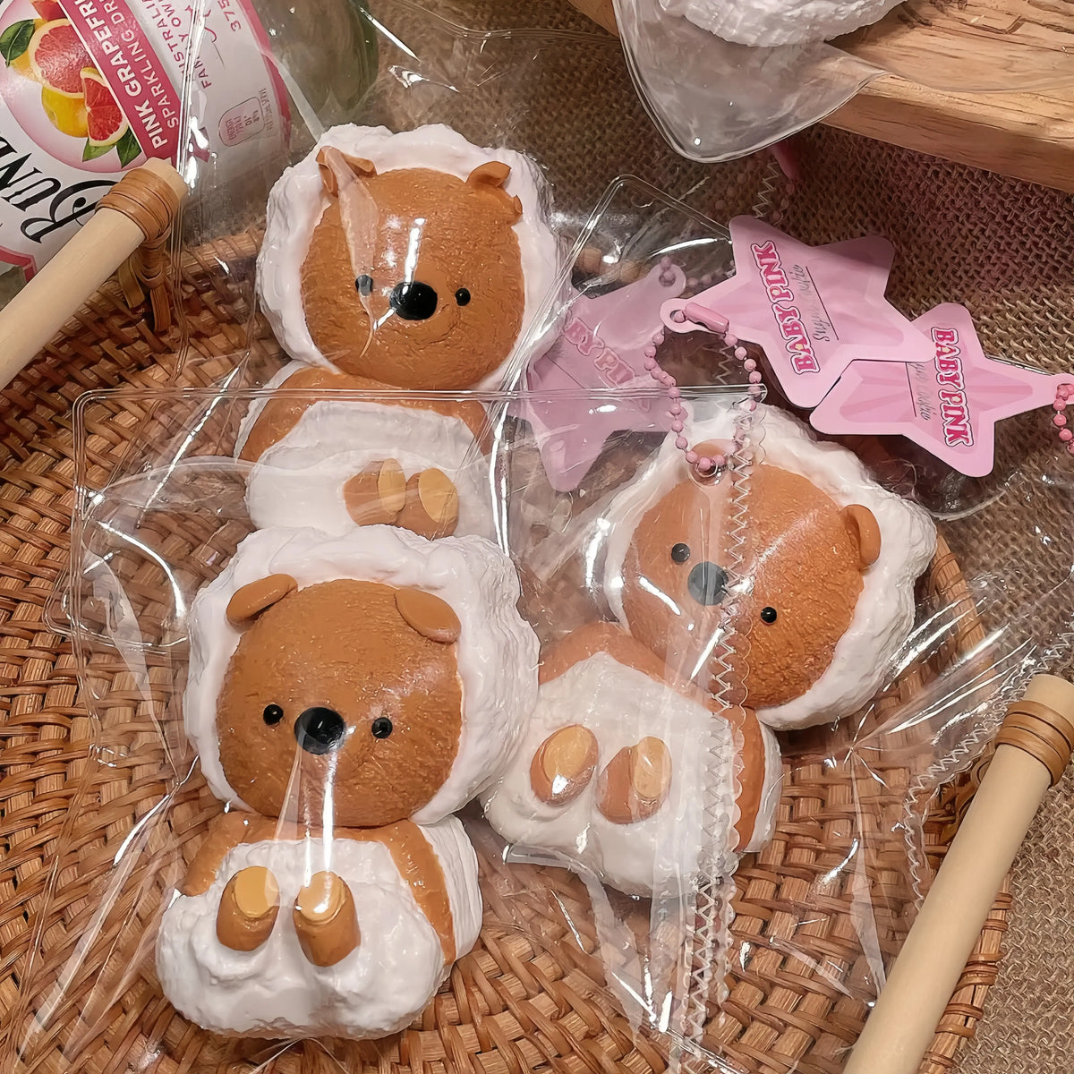 Squishies kawaii de animales y personajes