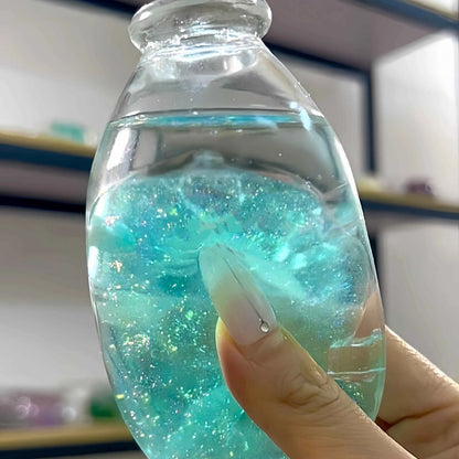 Squishies CHIBOKI de botellas con arena por capas