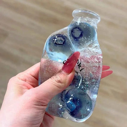 Squishies CHIBOKI de botellas cristalinas