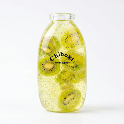 Squishies CHIBOKI de botellas cristalinas