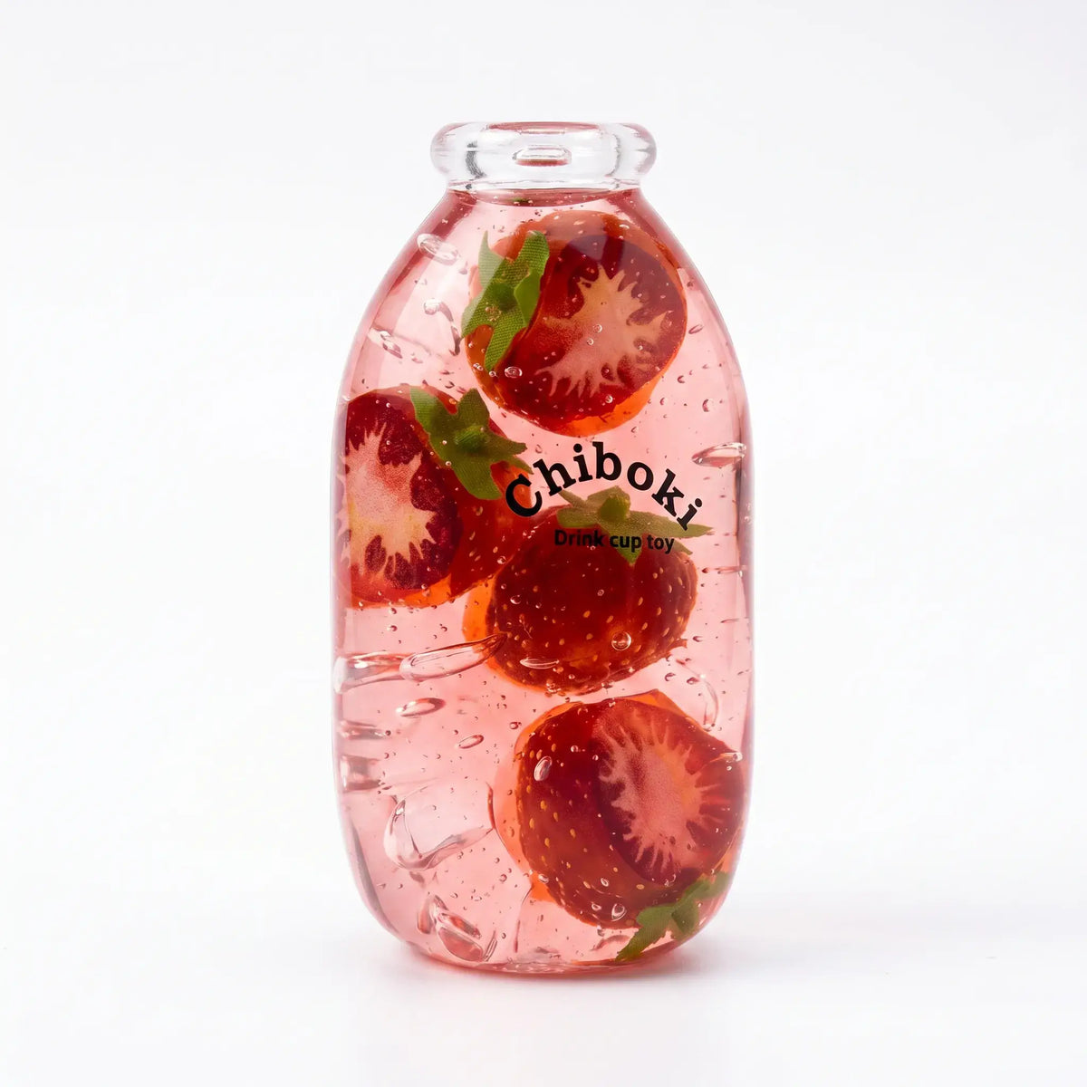 Squishies CHIBOKI de botellas cristalinas