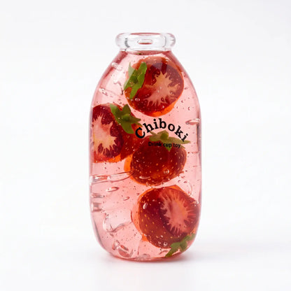 Squishies CHIBOKI de botellas cristalinas
