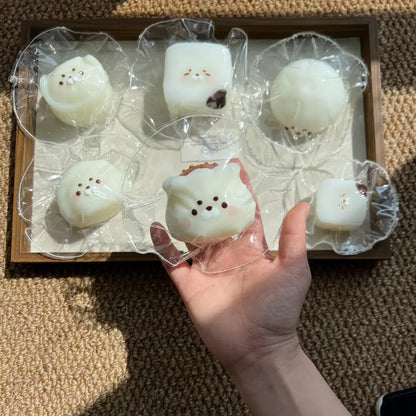 Squishies artesanales de arroz y foca