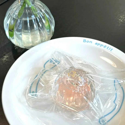 Squishy de pudin nevado con arena fluida