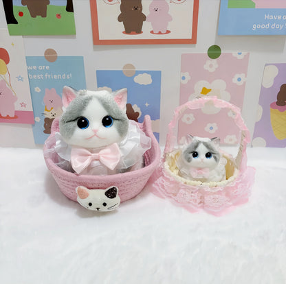 Squishy de gato gordito de silicona