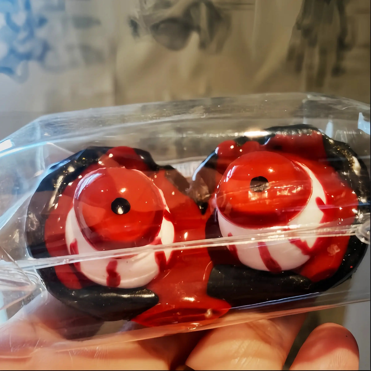Squishies artesanales de horror y motivos macabros