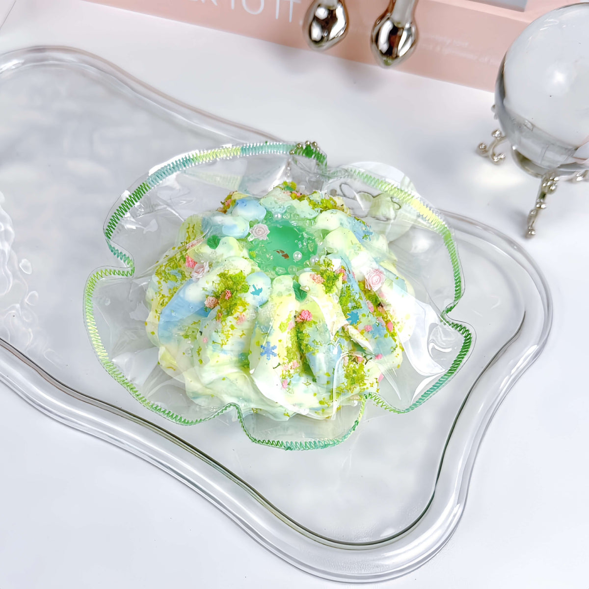 Squishy transparente Butterfly Pool