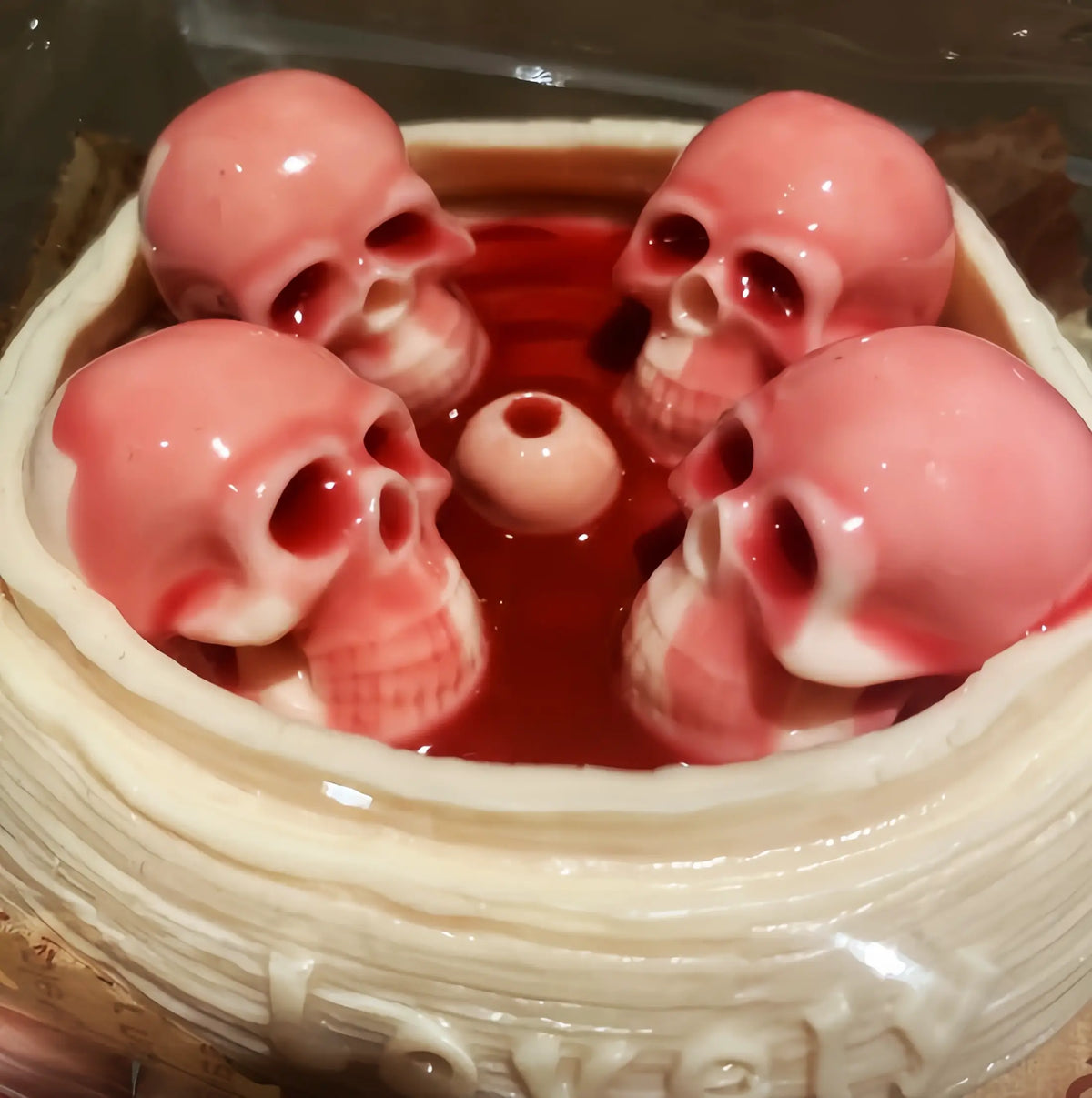 Squishies artesanales de horror y motivos macabros
