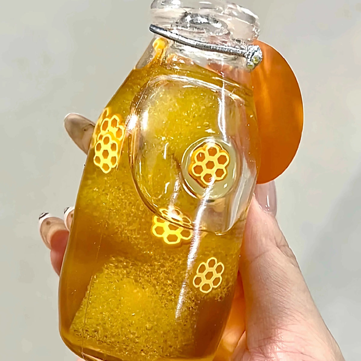 Squishies CHIBOKI de botellas transparentes