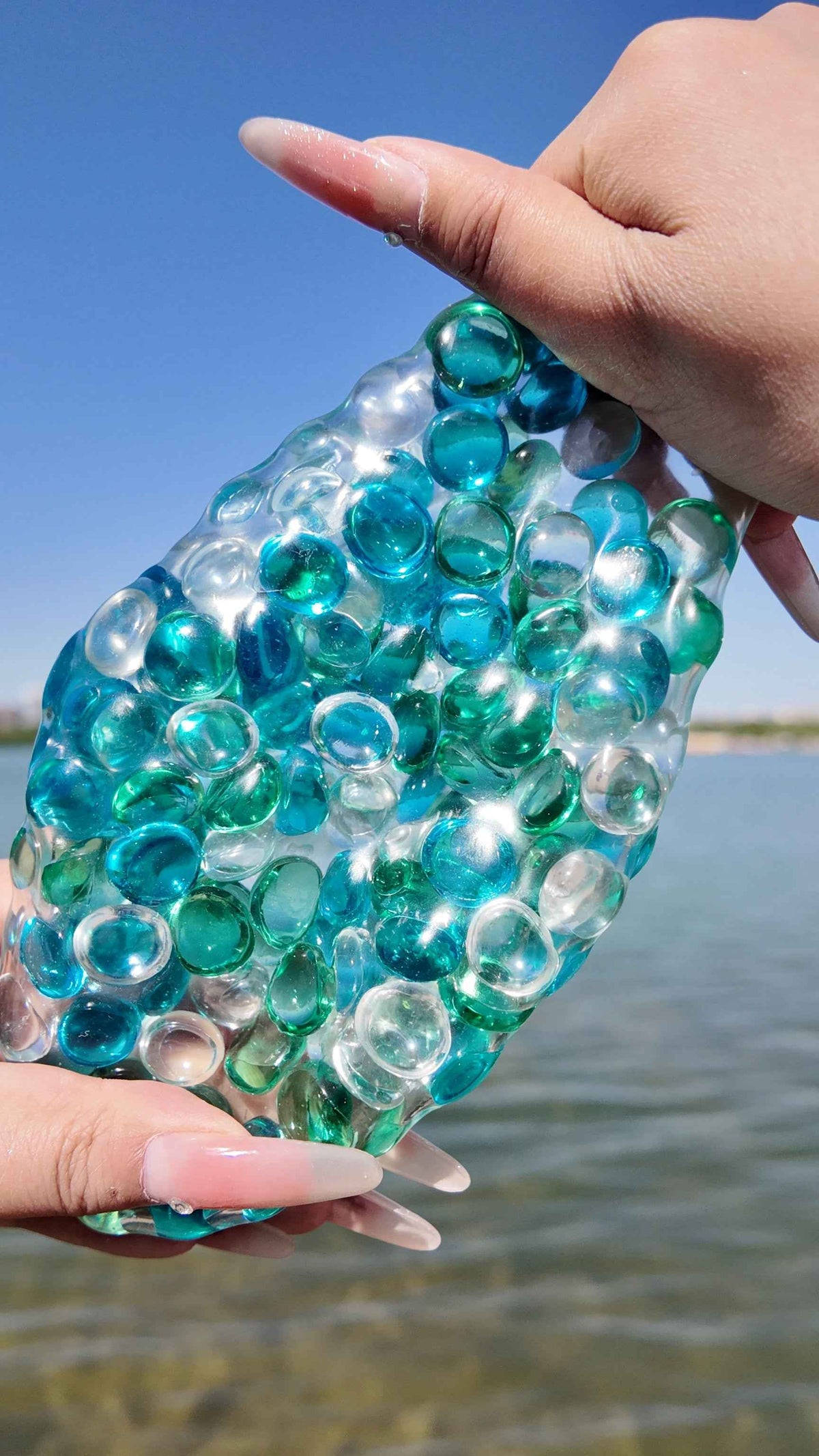 Pelotas squishy CHIBOKI Jumbo Pearl