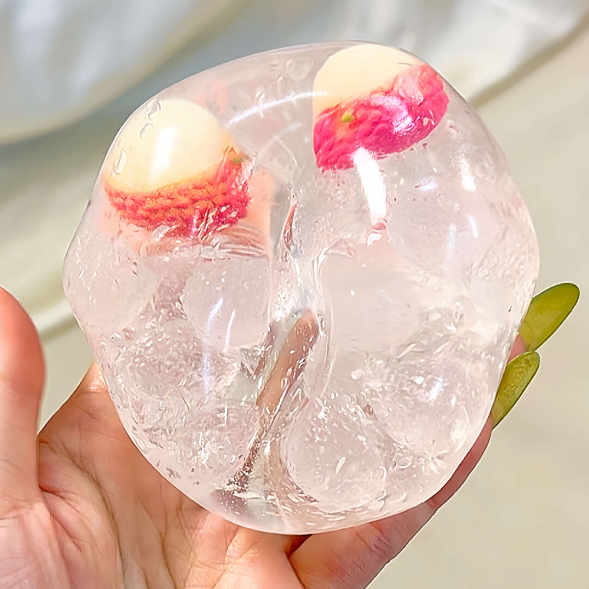Pelotas squishy Pearl Ball Hard Candy