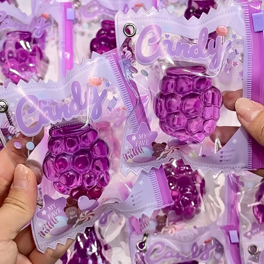 
Squishies de gominolas de frutas con cadena
