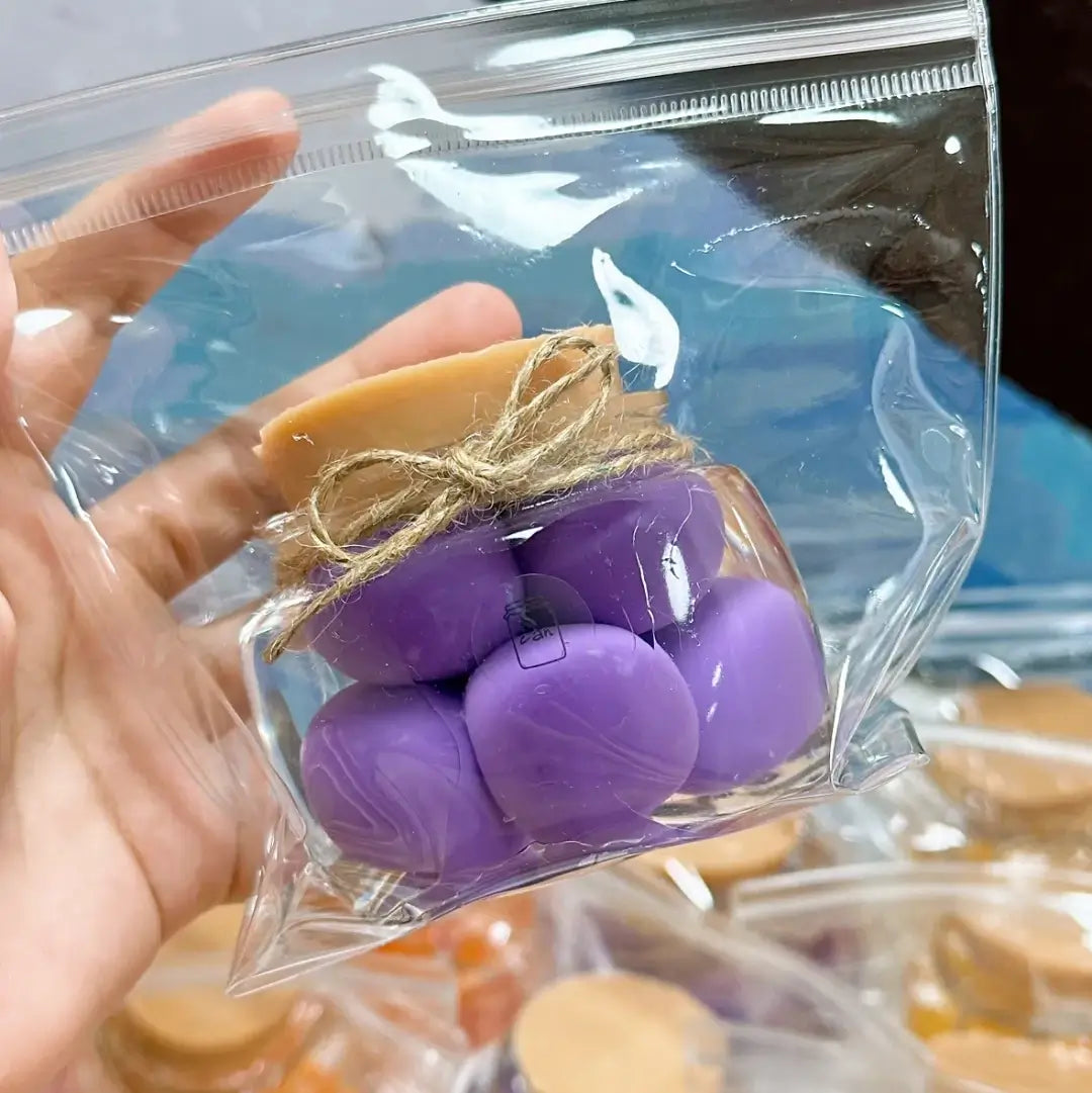 Squishies de silicona de frutas y bubble tea