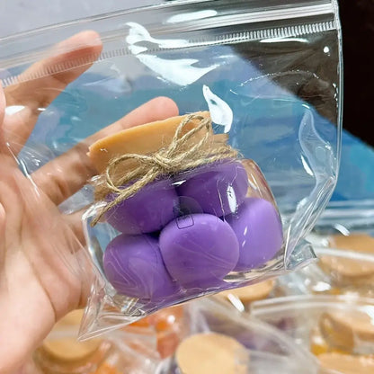 Squishies de silicona de frutas y bubble tea