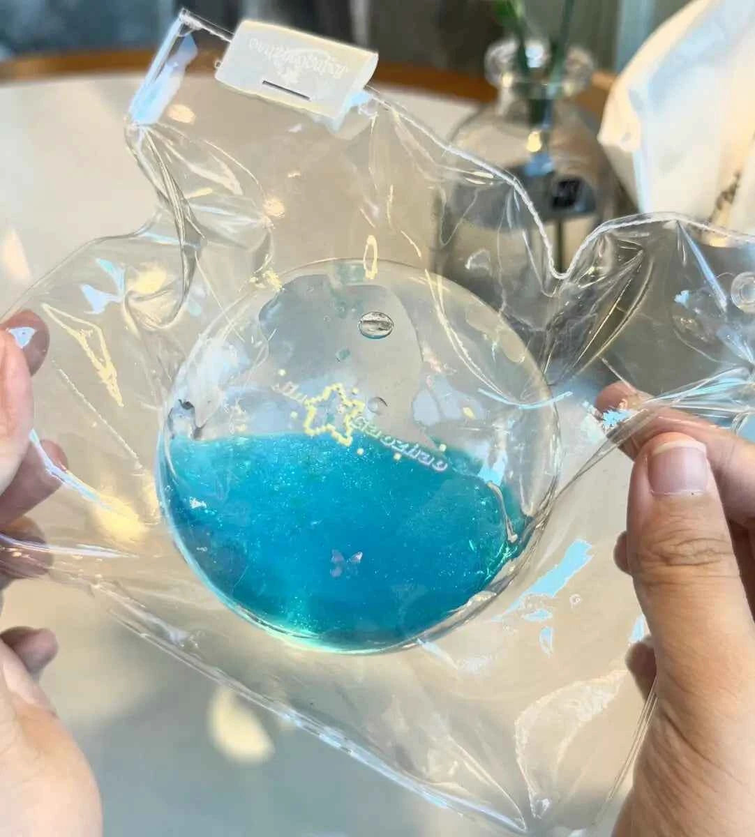 Squishy Sugar Dew de daifuku transparente