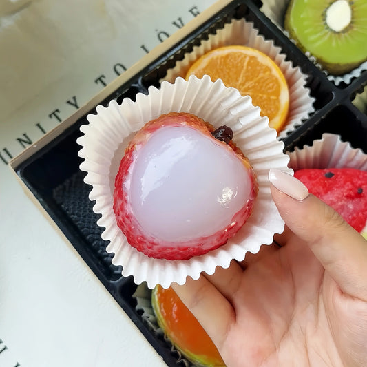 
Premium Realistic Fruit Squishy Gift Box – Slow Rising Sensory Toy