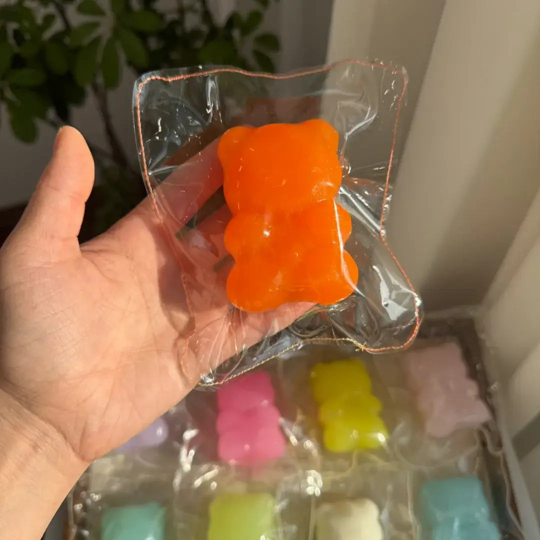 Squishies artesanales de caramelos y ositos