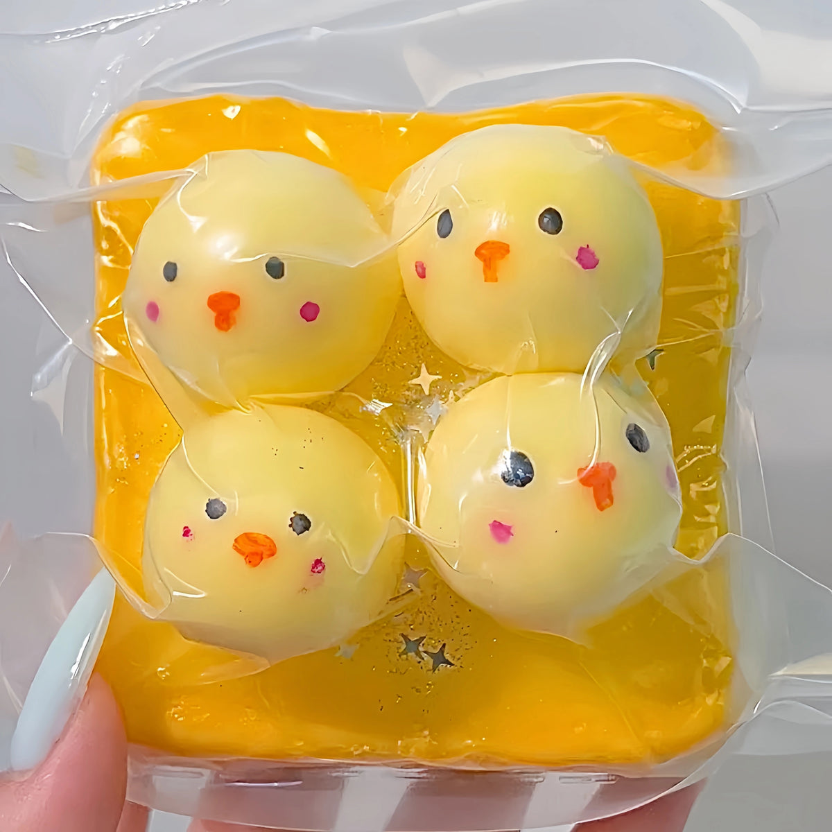 Handmade Candy-Shell Lava Toast Squishy - Cute Animal Edition