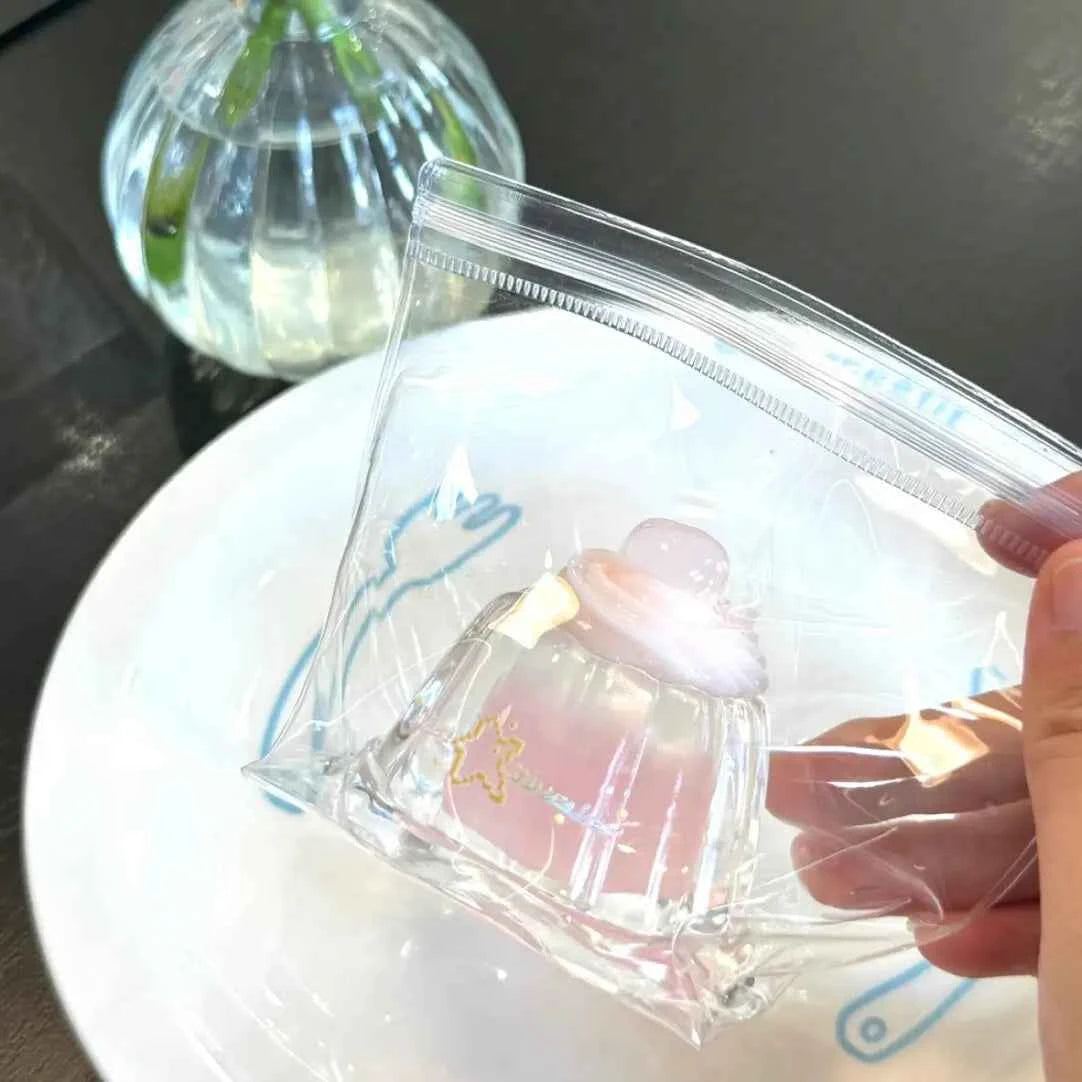 Squishy de pudin nevado con arena fluida