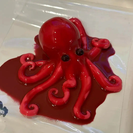 
Squishies de corazón y cerebro para Halloween