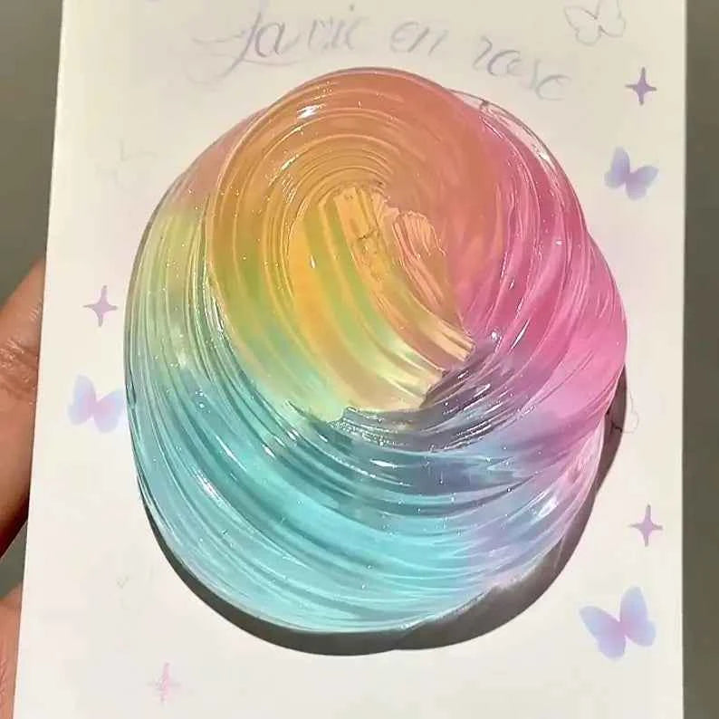Squishies transparentes Rainbow Fantasy