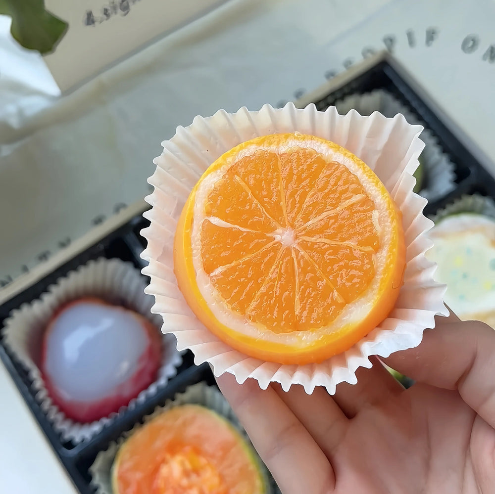Premium Realistic Fruit Squishy Gift Box – Slow Rising Sensory Toy
