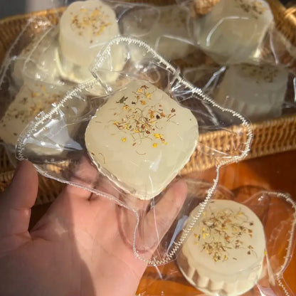 Squishy artesanal de mochi de miel y osmanthus