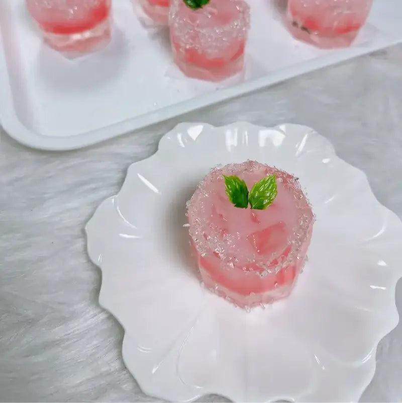 Squishies de silicona de frutas y bubble tea