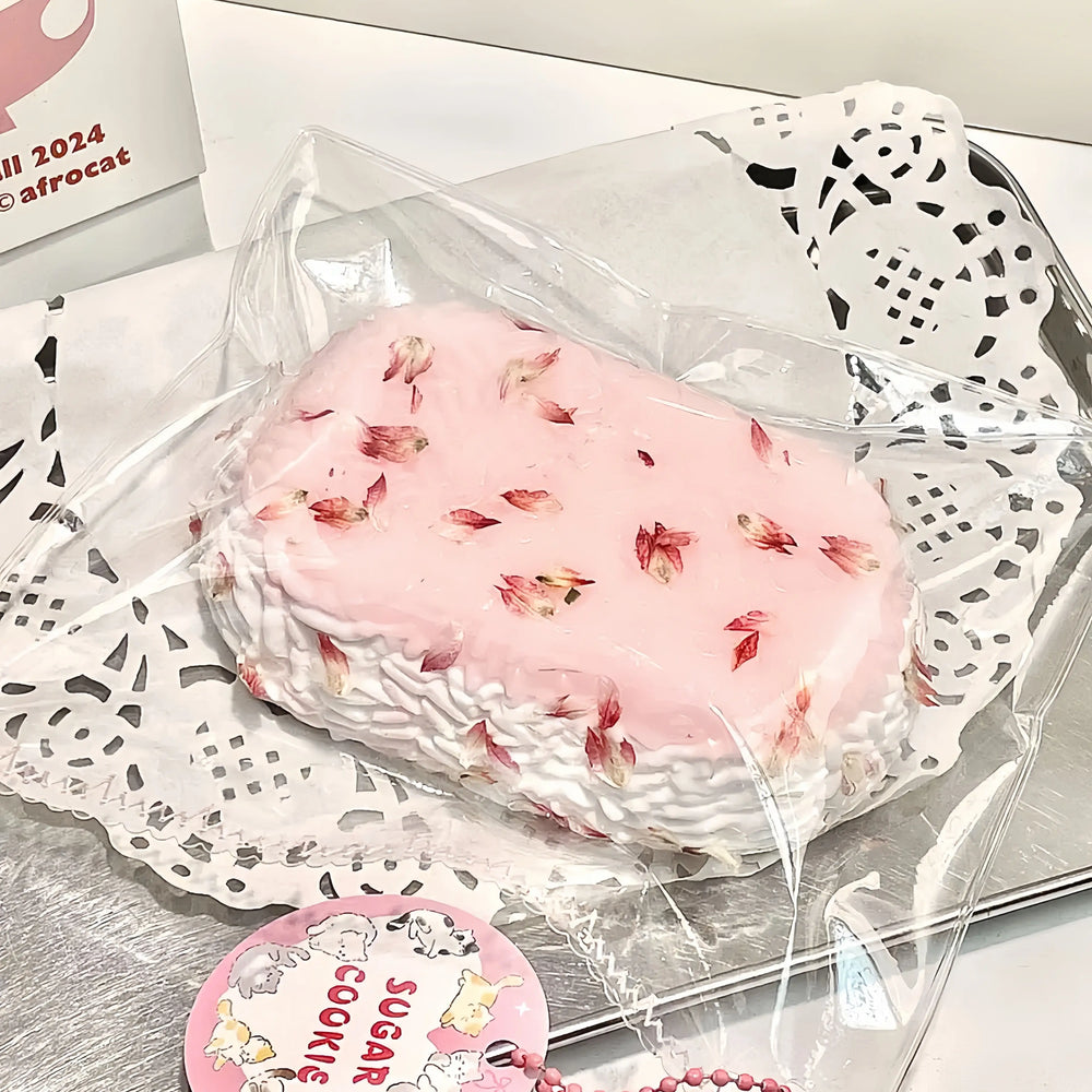 Squishies florales de galletas y daifuku