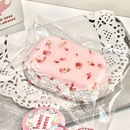 Squishies florales de galletas y daifuku