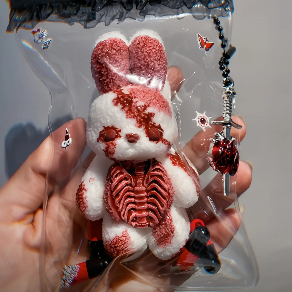 Squishies artesanales de horror y motivos macabros