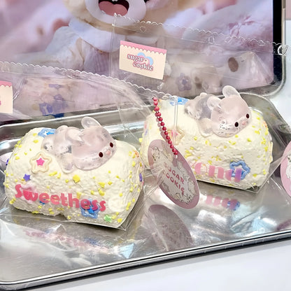 Squishies de conejitos de silicona
