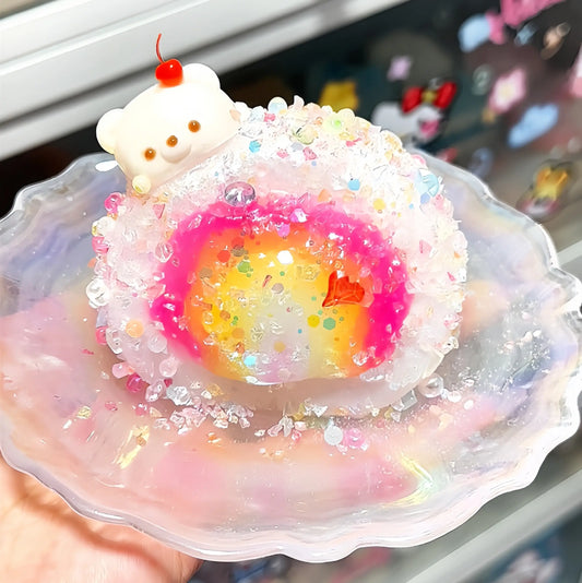 
Squishies kawaii de postres de arcoíris